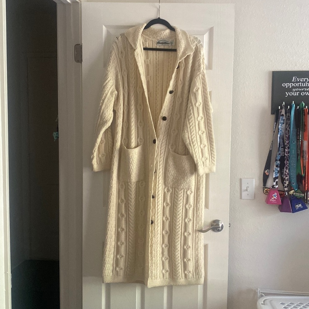 Full Length Irish Wool Sweater